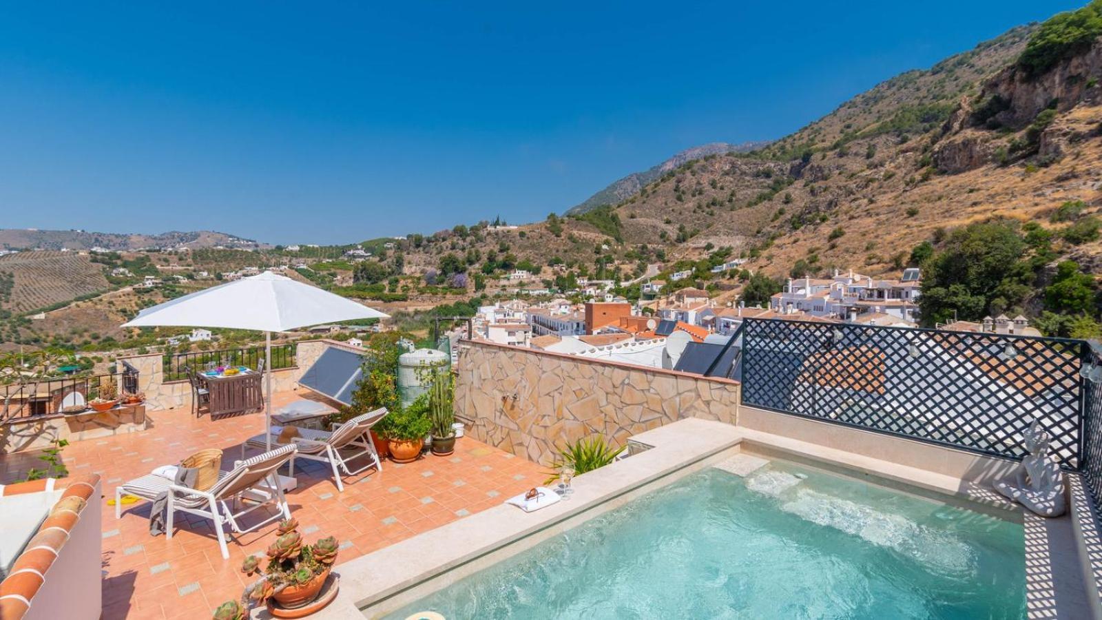 Casa Arcos De Almona Frigiliana By Ruralidays Villa Ngoại thất bức ảnh