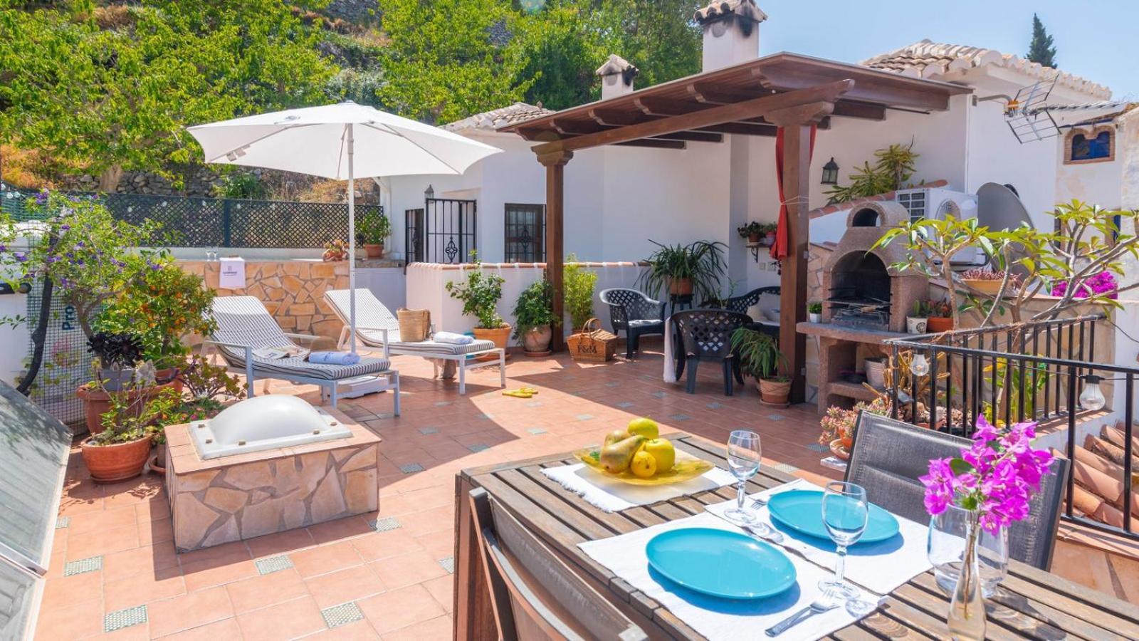 Casa Arcos De Almona Frigiliana By Ruralidays Villa Ngoại thất bức ảnh